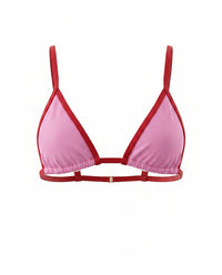 Top de terciopelo Cosmopolitan Triángulo